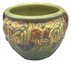 Vintage 1930's Roseville Art Pottery Blackberry Double Handled Vase