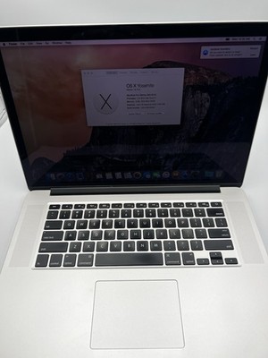 Apple MacBook Pro 15'' Retina Mid 2012 2.3GHz Core i7 8GB 256GB Silver