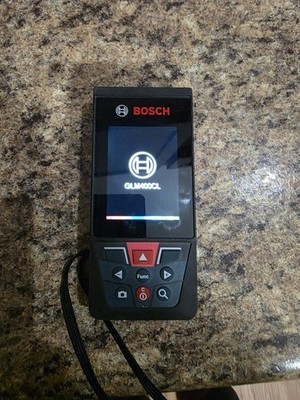 Bosch BLAZE GLM400C Outdoor 400ft Connected Laser Measure with Camera Viewfinder
