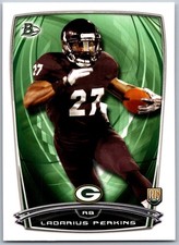 2014 Bowman 95 LaDarius Perkins Rookies Green Bay Packers Football Card