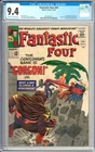 Fantastic Four #44 High Grade 1st App. Gorgon Silver Age Marvel 1965 CGC 9.4