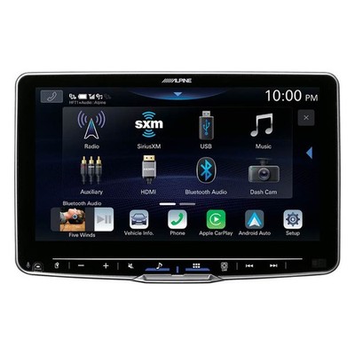 Open Box Alpine ILX-F509 9'' Digital Multimedia w/ Apple CarPlay & Android Auto