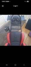 GT Omega Racing Simulator Cockpit with logitech wheel, 3 pedals and gearstick