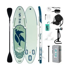 FunWater Inflatable Stand Up Paddle Board with Premium SUP Paddleboard Access...