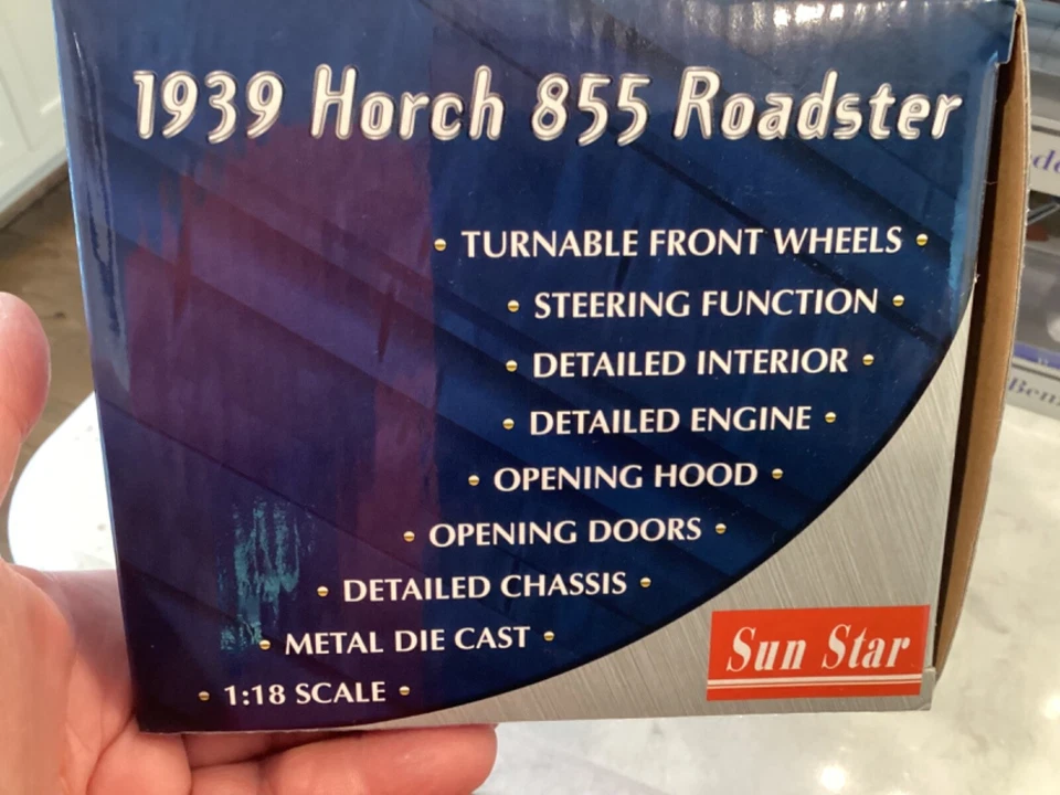 Sun Star 1:18 39 Horch 855 Roadster - #2403 Foto 3 de 4