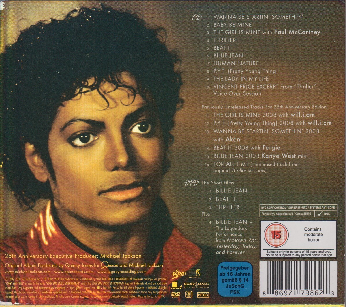 Michael Jackson - Thriller 25 (2008) EX | eBay UK