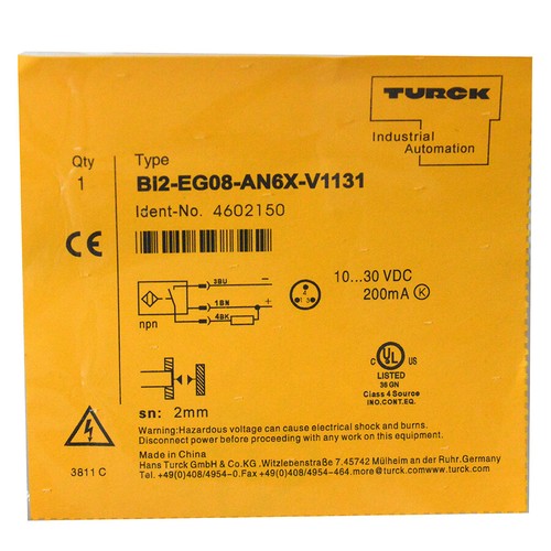 TURCK Bi2-EG08-AN6X-V1131 4602150 Inductive sensor NPN - Picture 1 of 4