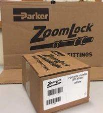 ZOOMLOCK PZK-90SE10-HNBR BRAZE-FREE 5/8" 90° STREET ELBOW REFRIG. 10/PK 771304