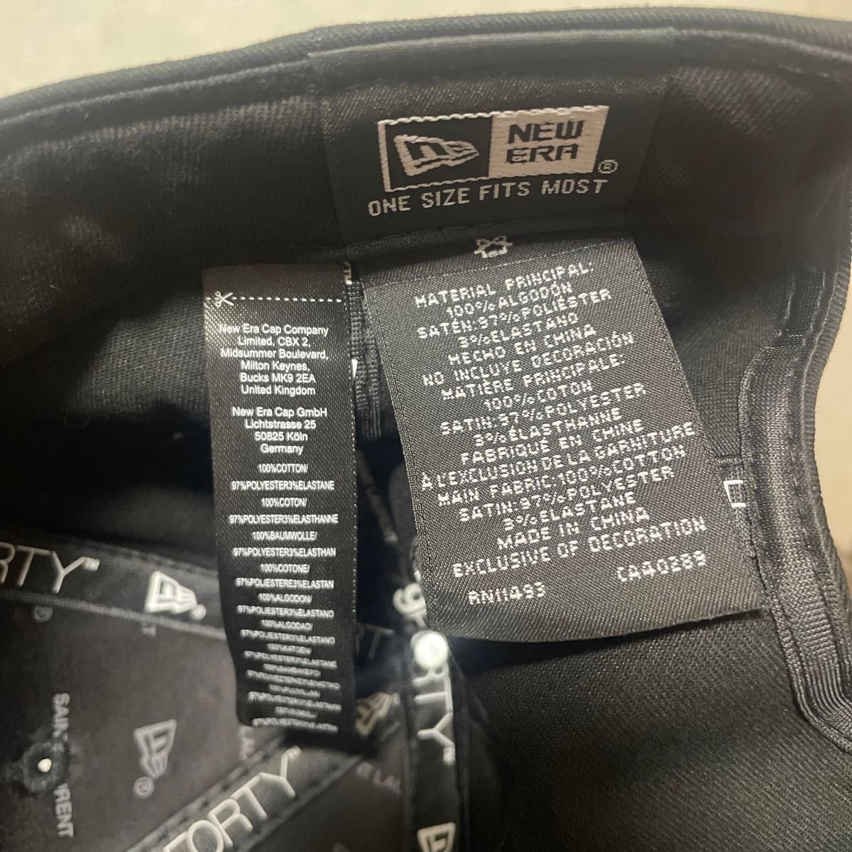 YSL Saint Laurent New Era Collaboration Cap Black 9FORTY YSL Saint Laurent New Era Collaboration Cap Black 9FORTY