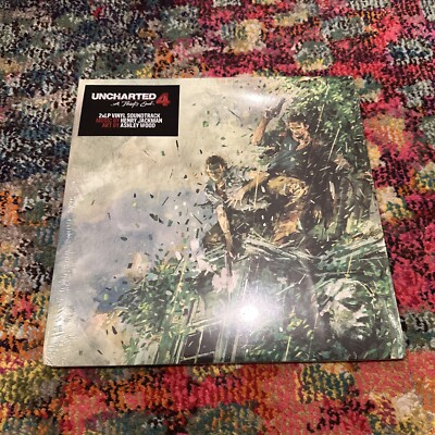 Uncharted 4 Thief's End LP Vinyl Soundtrack Iam8bit Playstation BRAND NEW