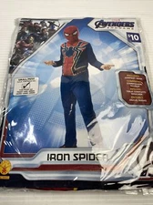Marvel Avengers Endgame IRON SPIDER Hallween Costume youth 3-4 small S boys Hal