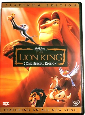 The Lion King Disney Special Platinum Edition (DVD) | eBay