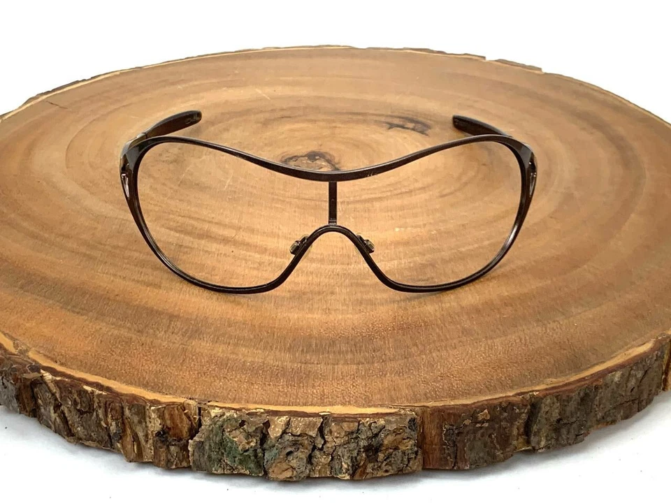 Oakley Sunglasses As is Deception 004039 04 FRAME ONLY Women Bronze Brown 115 mm - Image 2 of 4