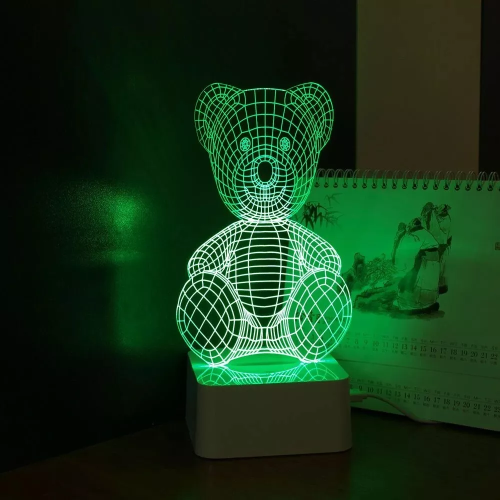 3d night light outlet