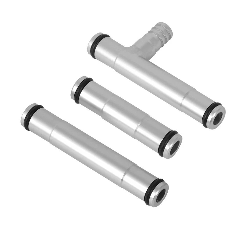 TUBOS DE GAS COMBUSTIBLE DE CARBONO ALEACIÓN DE ALUMINIO PARA HONDA MAGNA SABRE VF 700-750 1100 1983-86 Foto 2 de 4