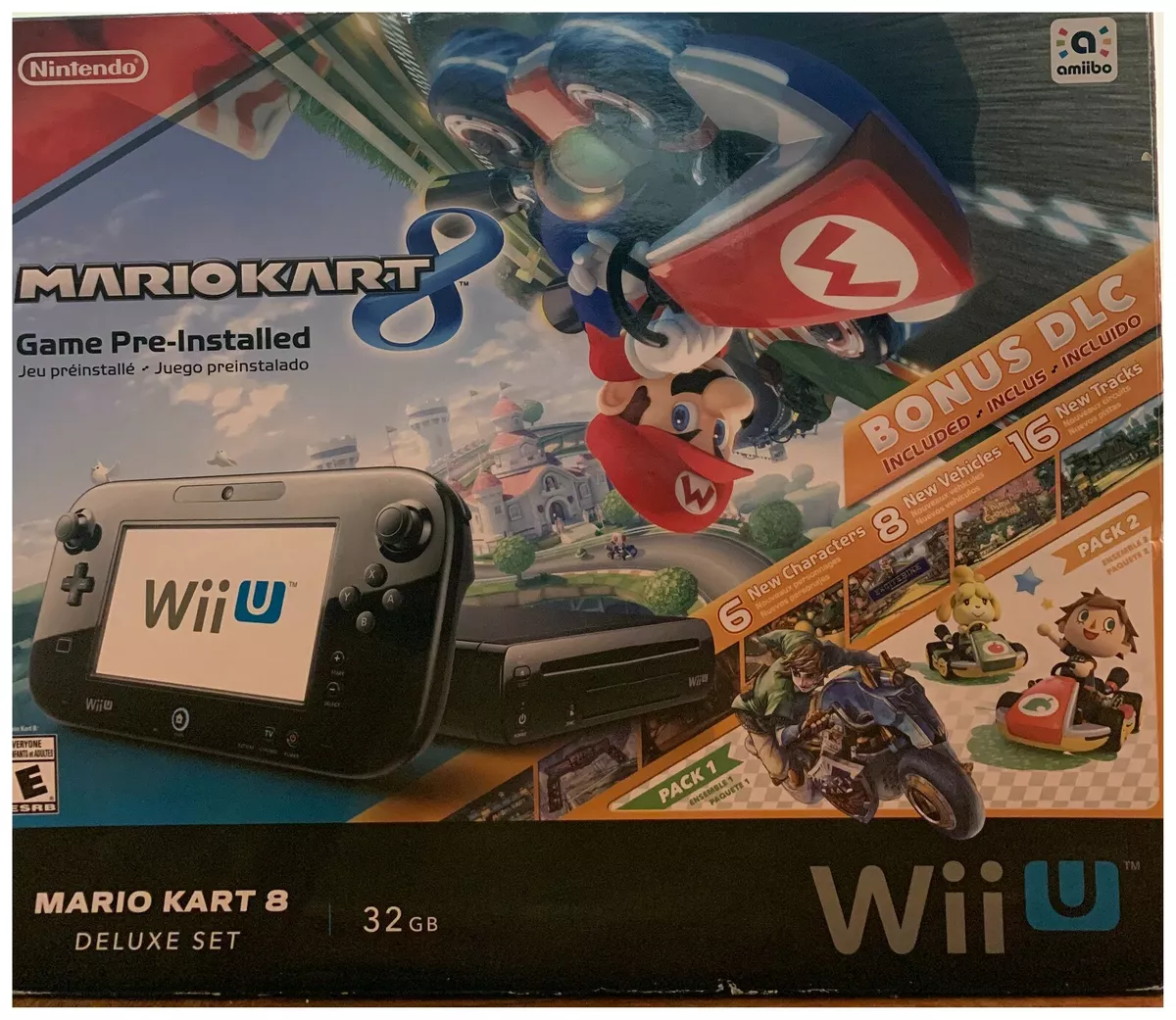 Best Buy: Nintendo Wii U 32GB Console Deluxe Set with Mario Kart 8 WUPSKAGP