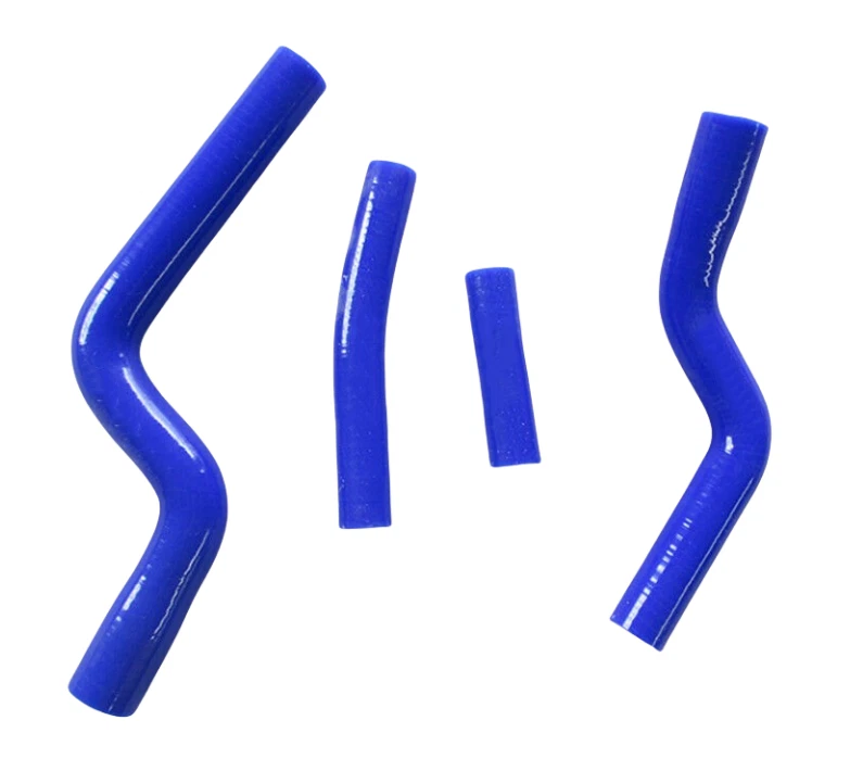 Алюминиевый радиатор + синий шланг для 2007-2009 Yamaha YZ250F 2007 2008 2009 - Изображение 2 из 4