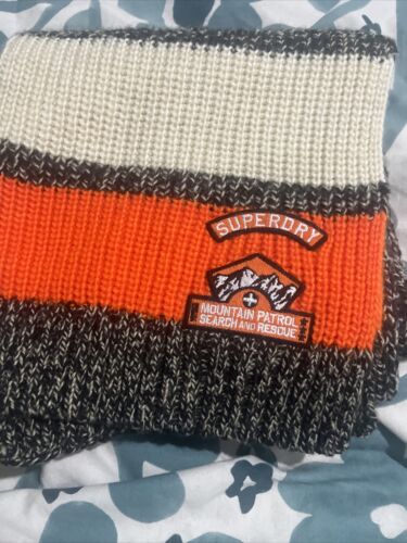 Superdry - Mountain Patrol - Search And Rescued - Orange And Grey - Afbeelding 1 van 3