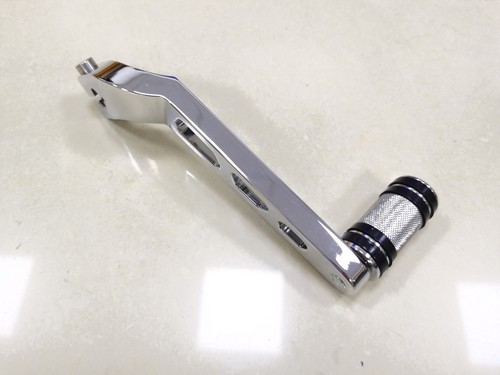 Chrome Gear Shift Lever Arm Peg For Harley Dyna Super Wide Glide Softail Custom - Picture 7 of 8