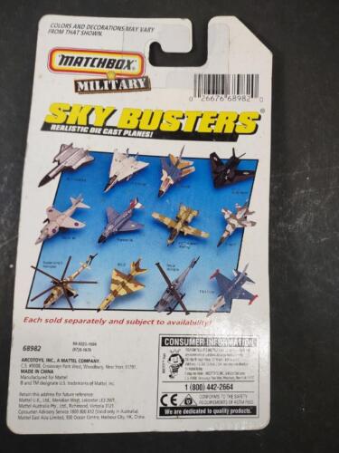 Matchbox Military Skybusters Phantom F4E Royal Navy 68982 Neu auf Karte - Bild 2 von 5