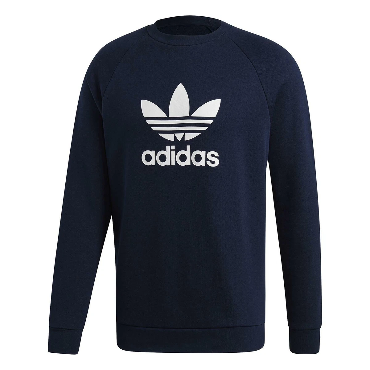 klarhed smugling Daggry adidas ORIGINALS MEN&#039;S TREFOIL WARM-UP CREW SWEATSHIRT RETRO JUMPER  PULLOVER | eBay