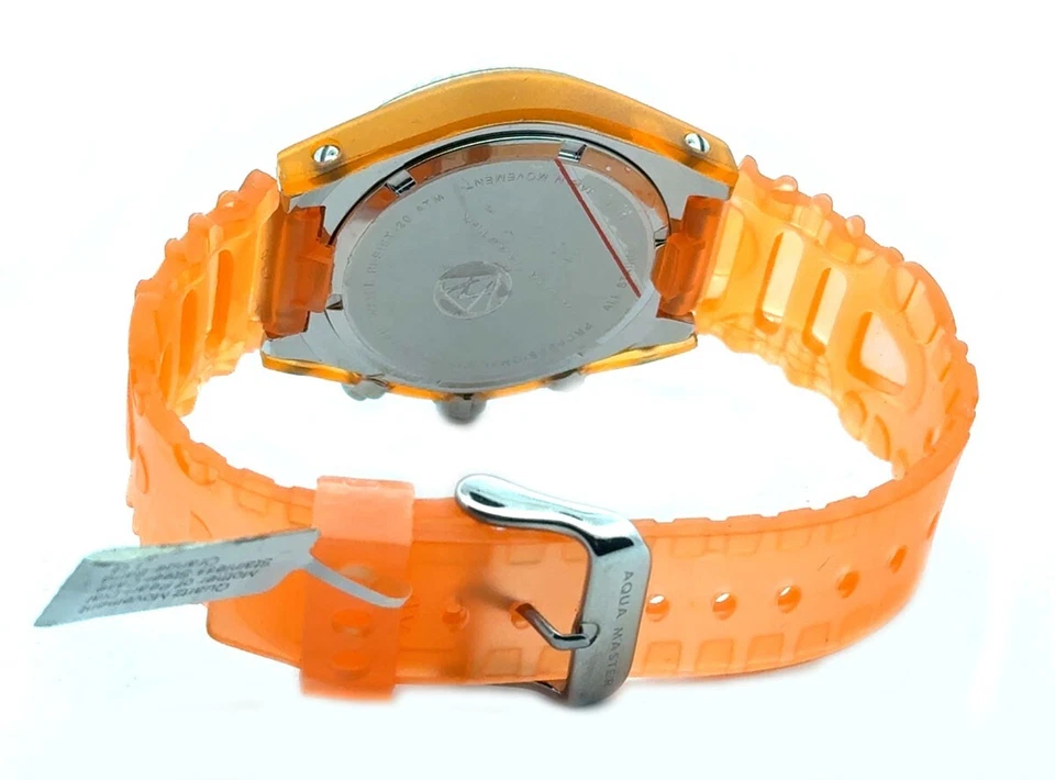 Reloj Aqua Master 1.0CTW esfera MOP acero inoxidable bisel de diamantes W#13 Foto 3 de 3