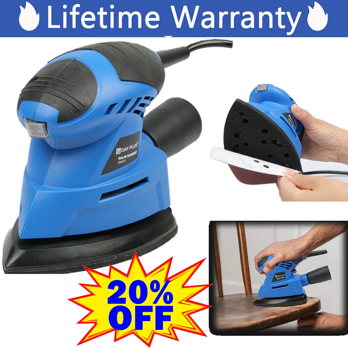 Upright 2024 orbital sander