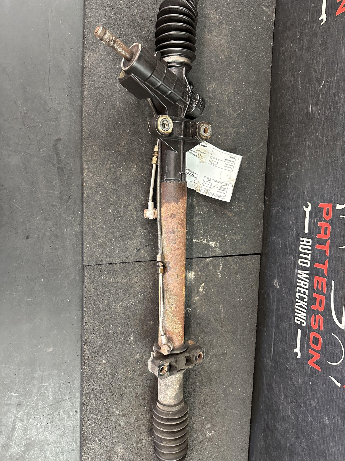 03-07 MASERATI COUPE GT POWER STEERING GEAR RACK & PINION 56K MILES ID 195592
