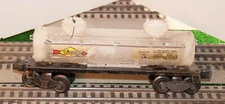 Lionel 2465 Sunoco Tank Car Paint Removed