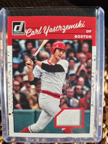 Carl Yestrzemski 2023 Donruss 2 Card Lot History Makers Case Hit! - Picture 2 of 5