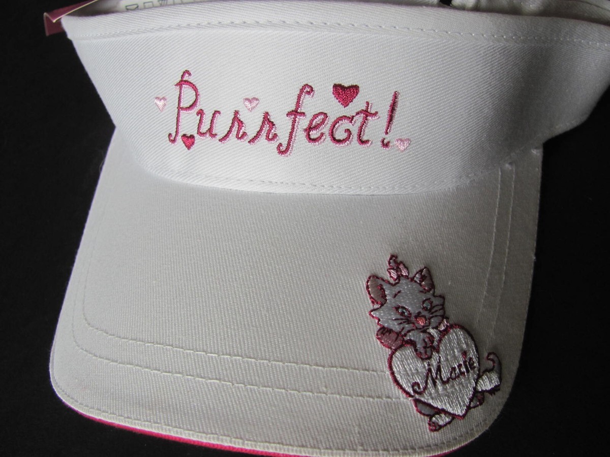 DISNEY MARIE ARISTOCATS ADJUSTABLE BASEBALL CAP VISOR KIDS 3  display picture 3