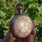 Antique Waltham Pocket Watch Solid 14k Gold Hunter's Case WORKING