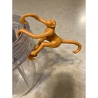 Vintage Fisher Price Little People Zoo Replacement Monkey 3" Plastic Toy