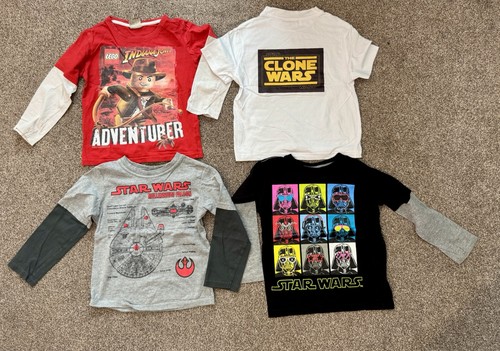 Boys 5-6 Years Clothing bundle. Lego T-shirt, Star Wars, Indy. - Picture 5 of 5