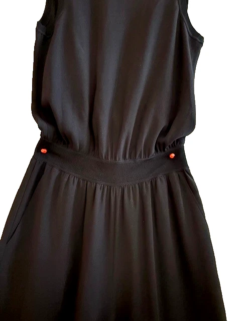 $345Theory Mono Mujer Cintura Elástica Pierna Ancha Sin Mangas y Espalda Abierta Tallas Foto 3 de 4