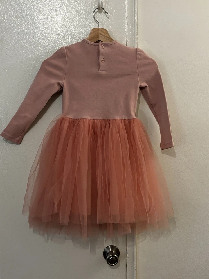 Vestido rosa Toto Heros niñas talla 8T EE. UU. Foto 2 de 4