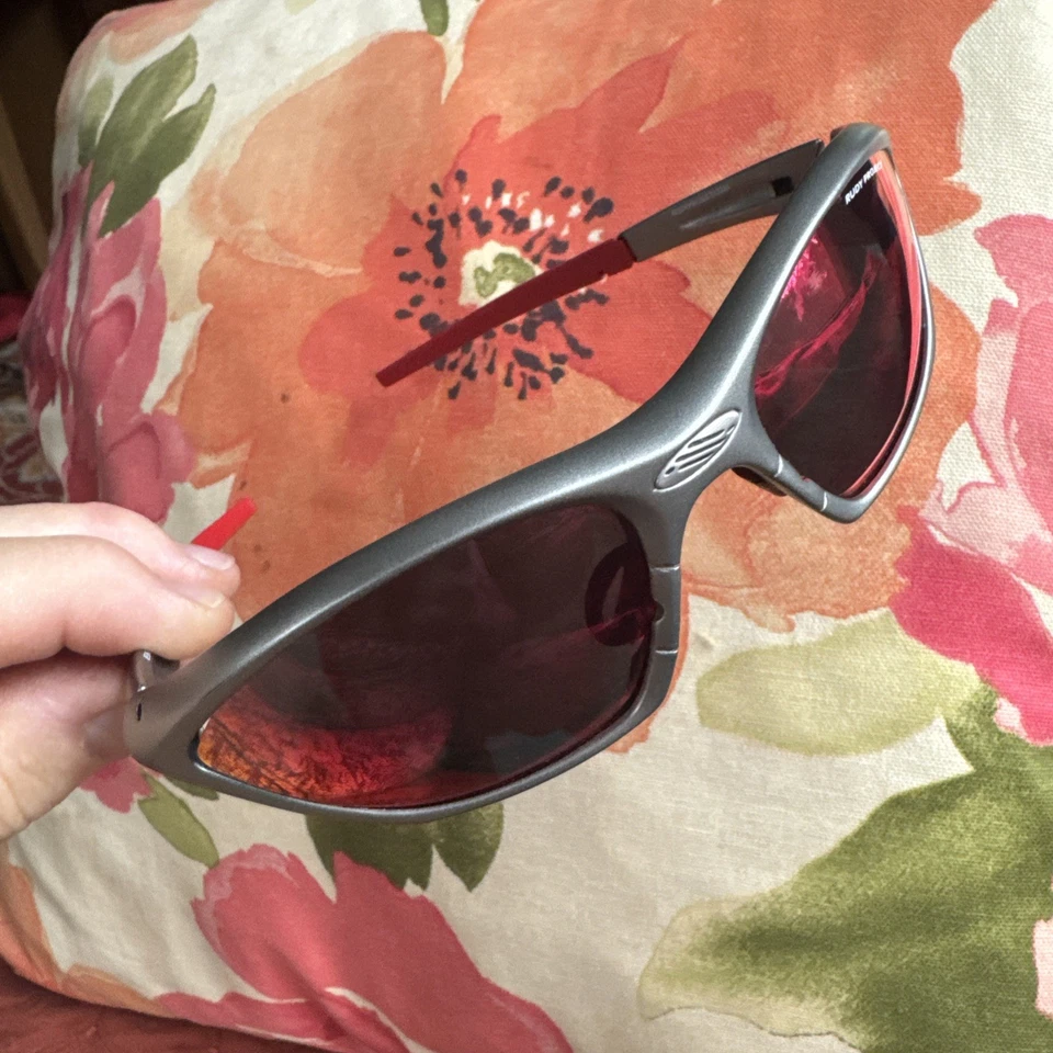 Gafas de sol Rudy Project Ekynox SX rojas lentes multiláser excelente estado Foto 2 de 4