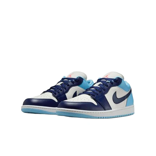[553558-149] Air Jordan 1 Low para hombre - 'Blue Chill' Foto 3 de 4