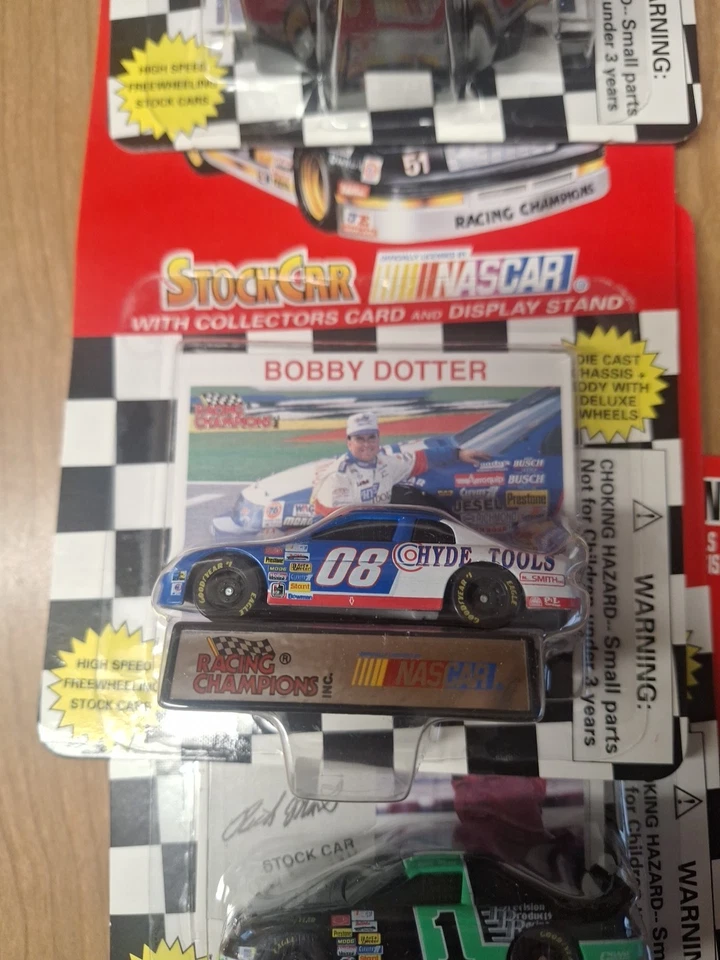 Edición 1995 Racing Champions NASCAR Escala 1:64 Diecast Stock Car Lote De 45 NUEVO Foto 3 de 4