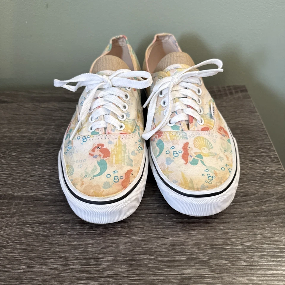 Vans Disney принцесса Ариэль русалочка женский размер 8,5 хорошее состояние товара - Изображение 2 из 4