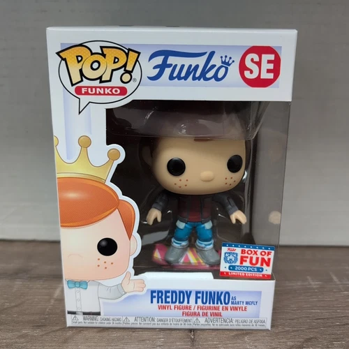Funko Pop! Vinyl: Freddy Funko As Marty Mcfly SE Hard case 2000pcs Exclusive
