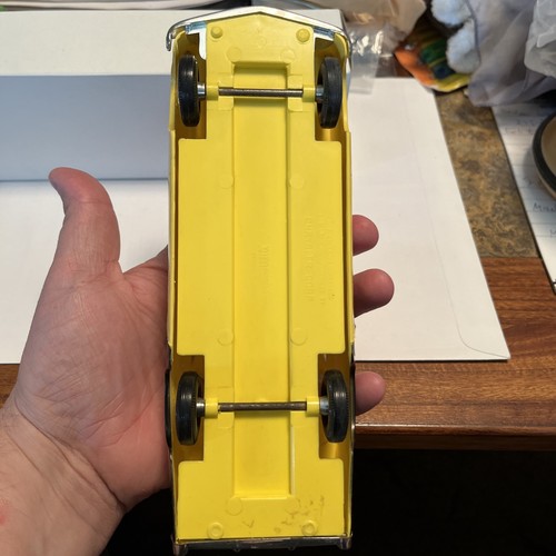 1956 Desoto Fireflite Plastic Promo Model By Johan 1/25 Scale Custom Paint Added - Picture 11 of 11