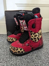 Limited Edition Burton x L.A.M.B. Ritual Leopard Snowboard Boots Size UK 5.5