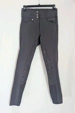 Romfh Equestrian Riding Horse Pants Women's 26R Breeches Purple Full Seat