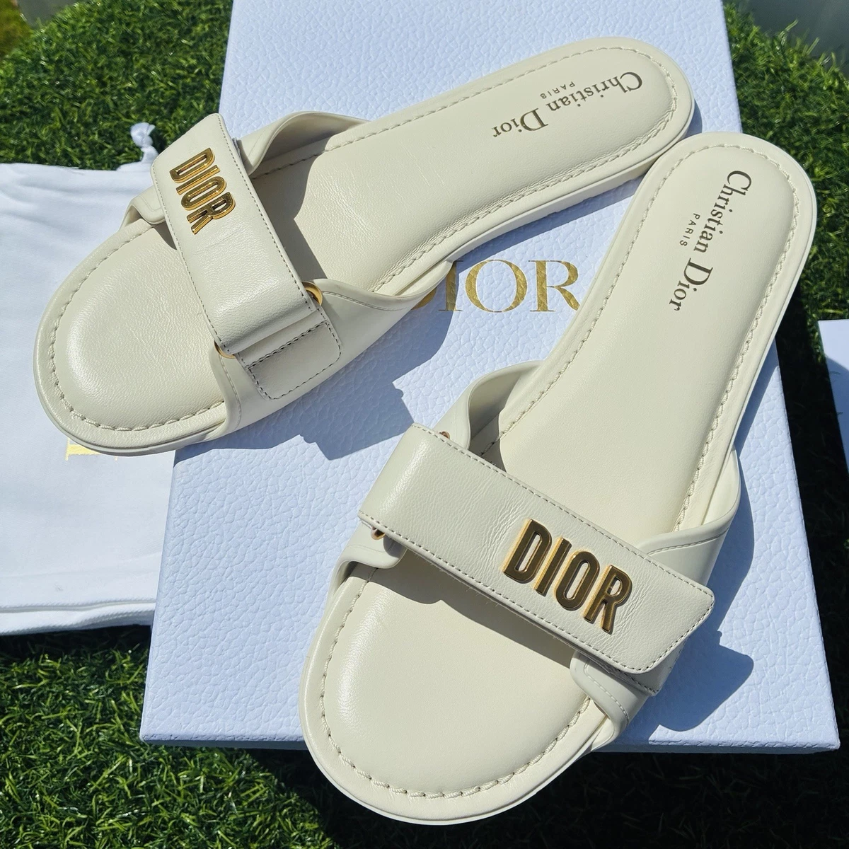 Dior Gold Shoes for Women for sale | eBay