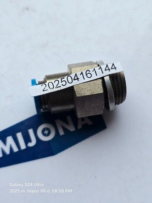 Festo QSK-G3/8-8 186299 PUSH IN FITTING SELF SEALING NEW OLD STOCK