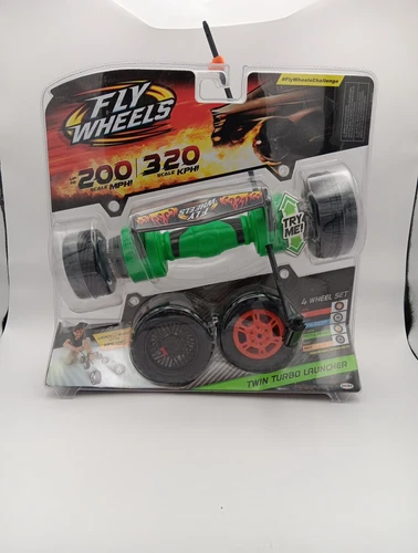Fly Wheels Green Twin Turbo Launcher