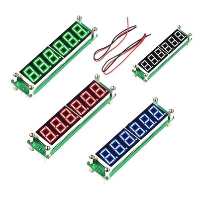 DC 8~15V 6-digits LED Display RF Signal Frequency Counter 0.1MHz~65MHz USA