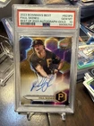 PAUL SKENES AUTO 2023 Bowman's Best GOLD REFRACTOR/50 Rookie RC GEM MINT PSA10