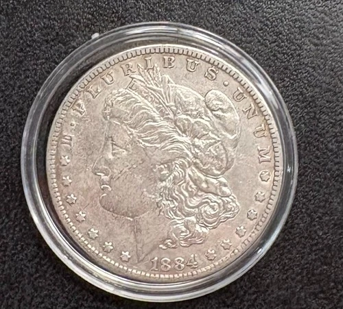 🔥1884 Morgan Dollar 90% Silver CoinSnap analysis is Fine to AU🔥